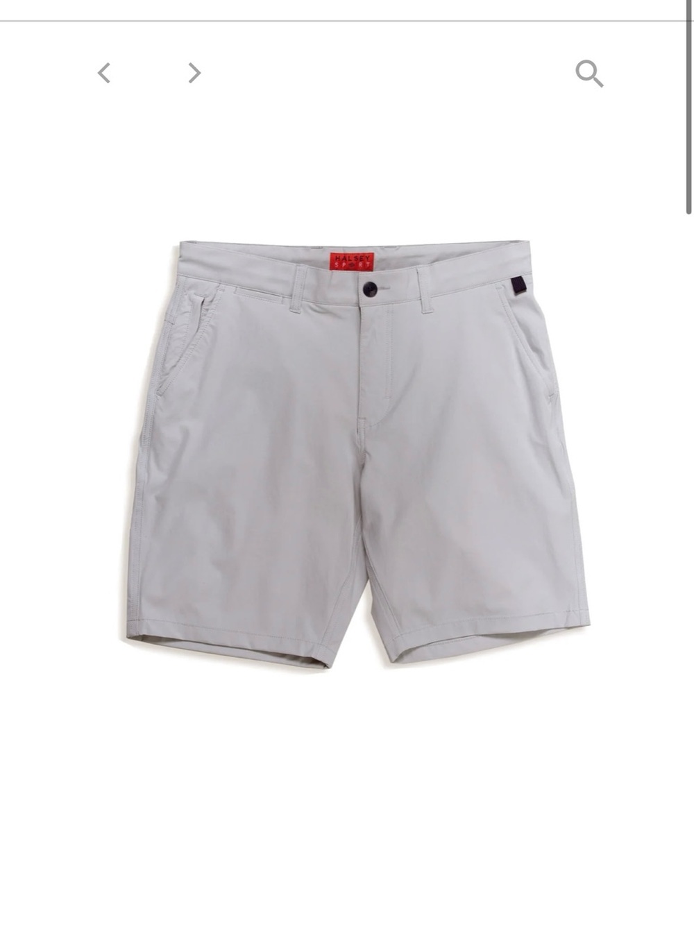 Halsey 44 Shorts  Beige Golf Performance Breakwater Sport Shorts